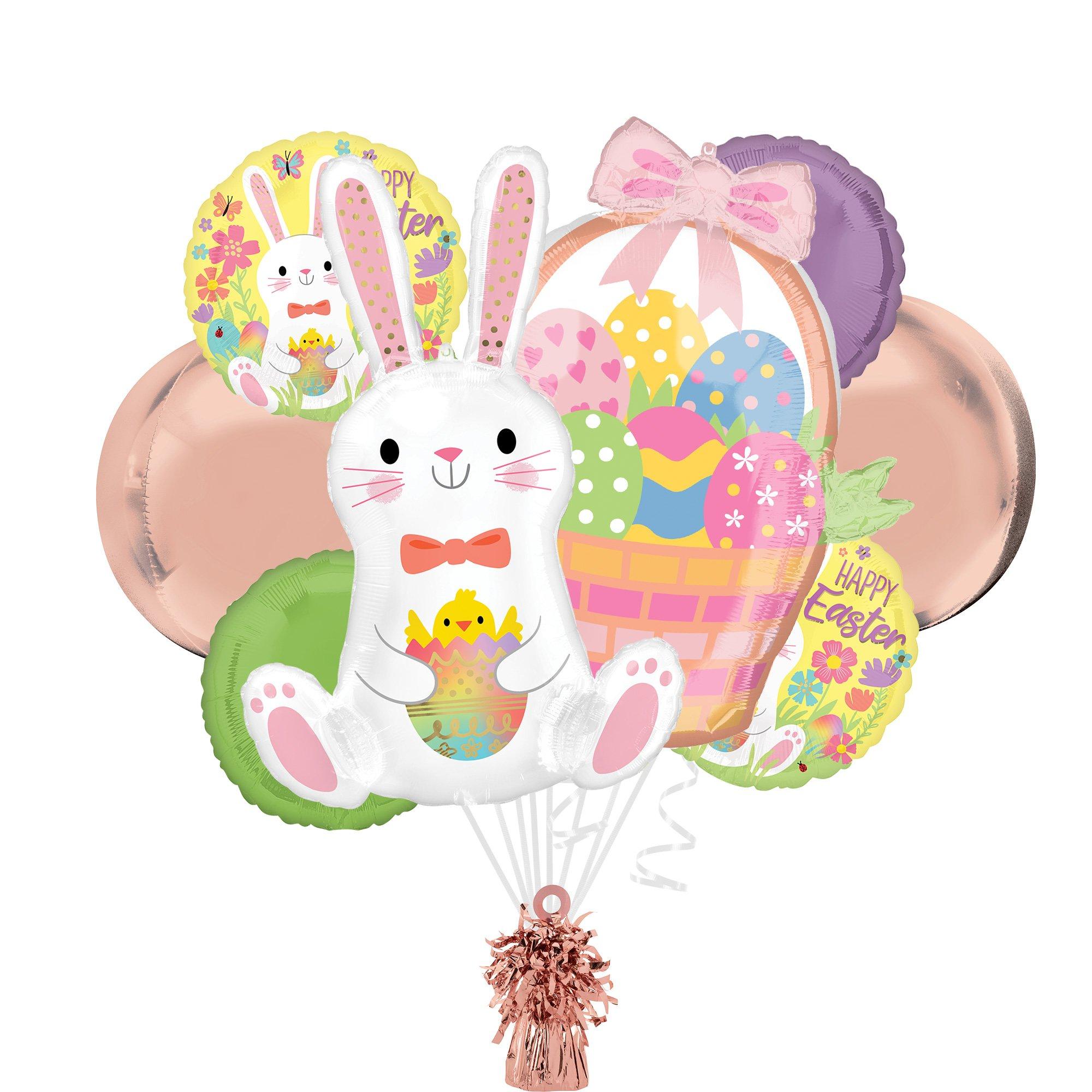 Bunny Love Easter Foil Balloon Bouquet